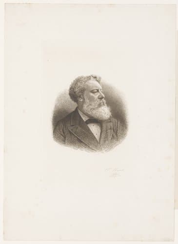 Portret van Henri François Schaefels by Jean Baptiste Pierre Michiels