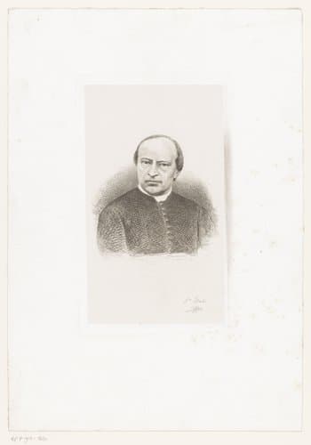 Portret van L. Thijs by Jean Baptiste Pierre Michiels
