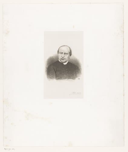 Portret van L. Thijs by Jean Baptiste Pierre Michiels