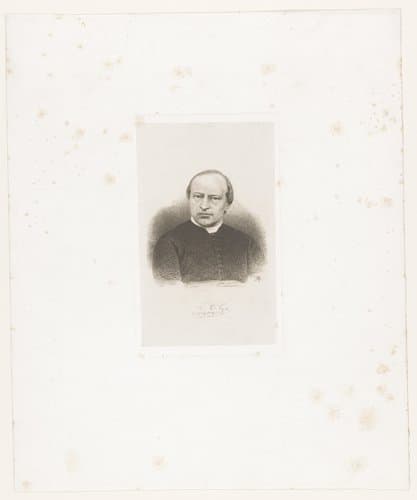 Portret van L. Thijs by Jean Baptiste Pierre Michiels