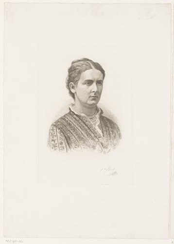 Portret van Maria von Hohenzollern-Sigmaringen by Jean Baptiste Pierre Michiels