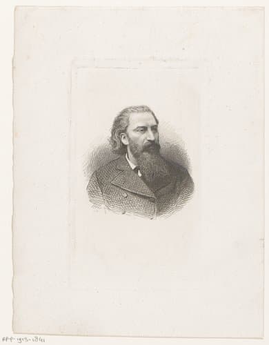 Portret van Emmanuel Hiel by Jean Baptiste Pierre Michiels