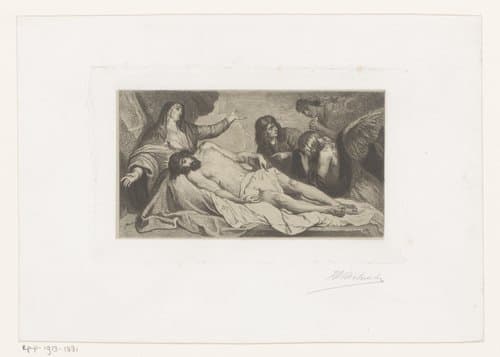 Bewening van Christus by Jean Baptiste Pierre Michiels