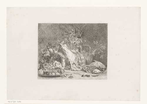 Stilleven van bloemen by Paul Emile Nicolié