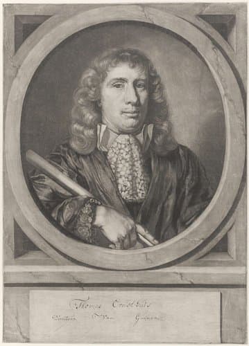 Portret van Thomas Ernsthuys by Abraham Bloteling