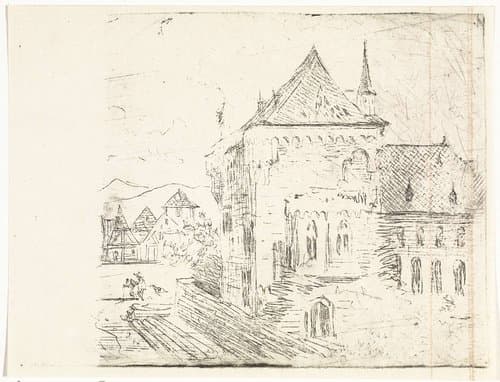 Gebouw te Boppard by Johannes Tavenraat