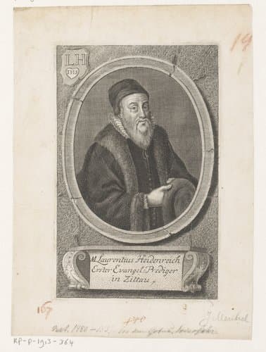 Portret Lorenz Heidenreich by anonymous