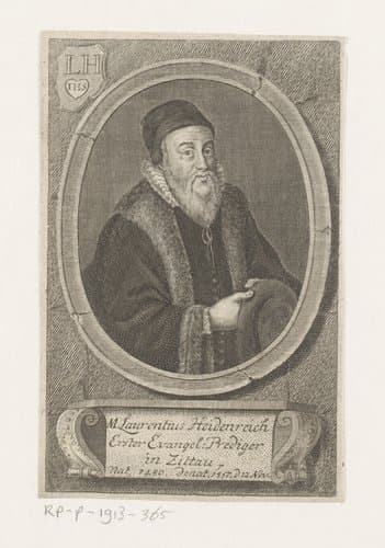 Portret Lorenz Heidenreich by anonymous