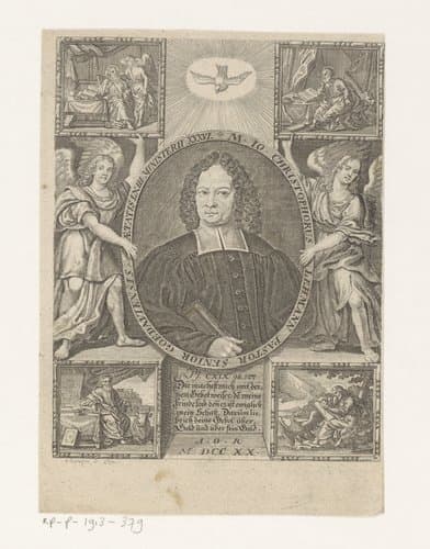 Portret van Johann Christoph Lehmann (I)
