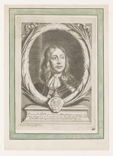 Portret van Josias hertog van Waldeck