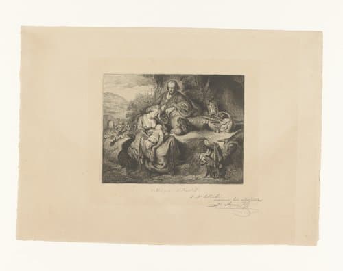 Rest on the Flight into Egypt by Nikolay Semyonovich Mosolov