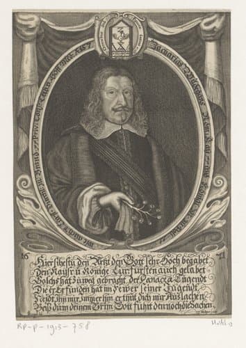 Portret van Gottfried Leygebe