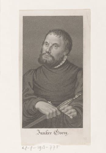 Portret van Martin Luther