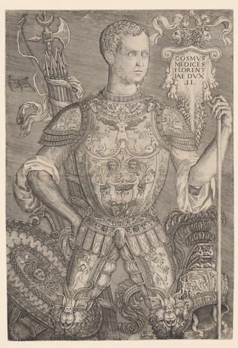 Portret van Cosimo de'Medici by Nicolò della Casa
