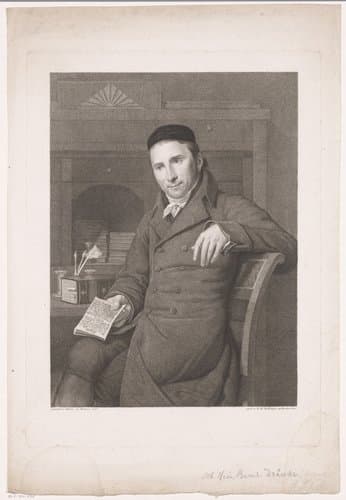 Portret van Johann Heinrich Bernhard Dräseke