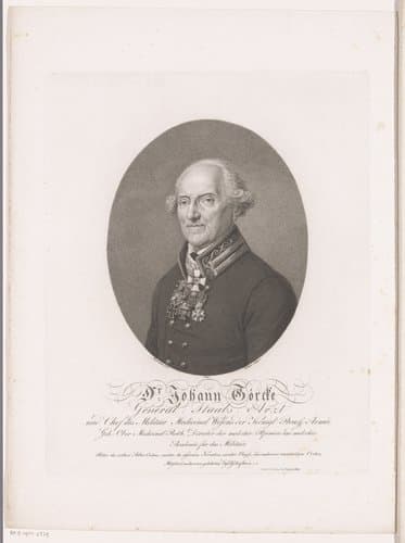 Portret van Johann Goercke