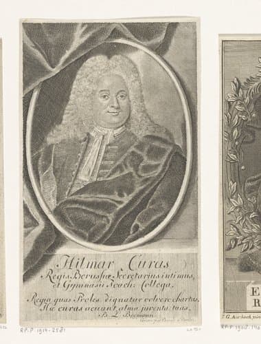 Portret van Hilmar Curas by Georg Paul Busch