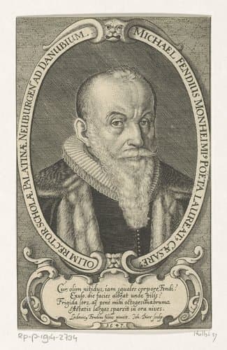 Portret van Michael Fendi by Johann Dürr