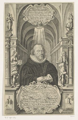 Portret van Johann Hülsemann by Johann Dürr