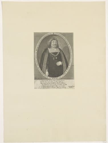 Portret van Werner Rolfink by Johann Dürr