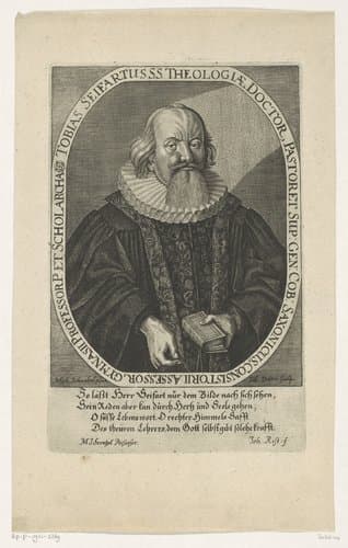 Portret van Tobias Seifart by Johann Dürr
