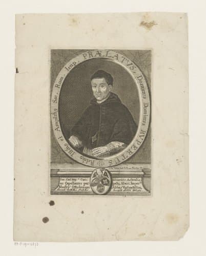 Portret van Rupert I von Ottobeuren by Johann Franz Fischer