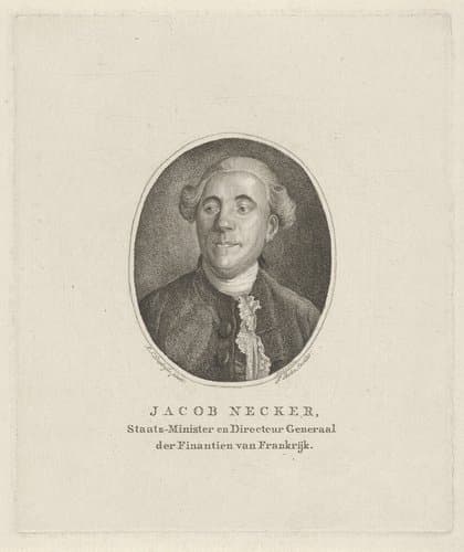 Portret van Jacques Necker by Jan Kobell (I)