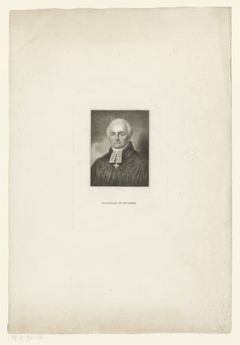 Portret van Rulemann Friedrich Eylert by Johann Georg Nordheim
