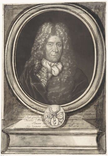 Portret van Johann Caspar by Pieter Schenk (I)