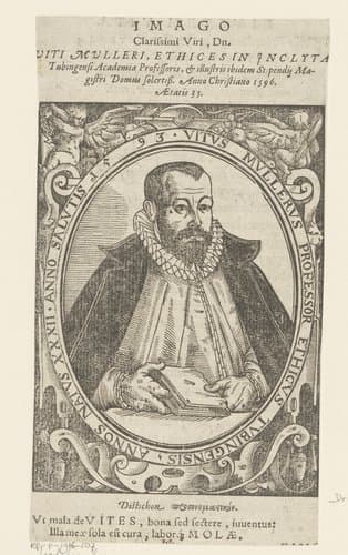 Portret van Veit Müller