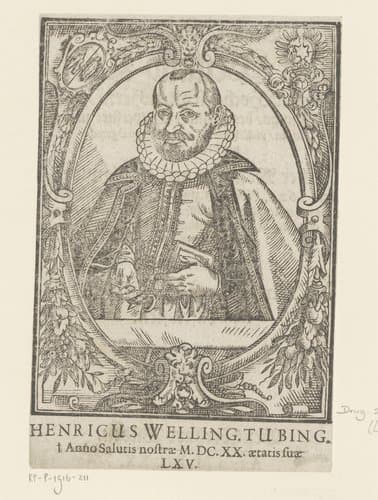 Portret van Heinrich Welling