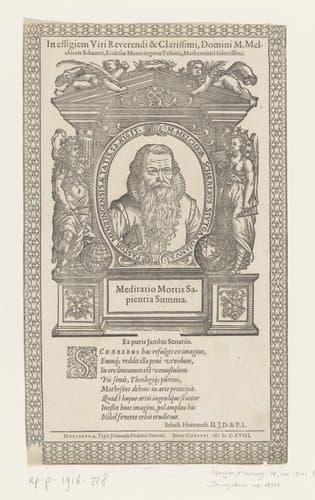 Portret van Melchior Schärer