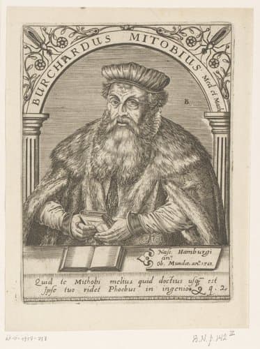 Portret van Burkhard Mithoff by Robert Boissard