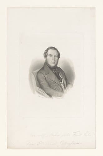 Portret van Friedrich Halm by Carl Kotterba