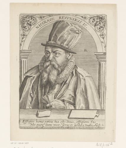 Nicolaus Rusnerus ic. by Robert Boissard
