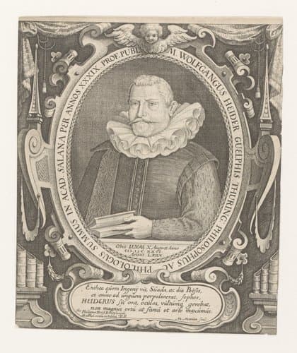 Portret van Wolfgang Heider by Matthäus Merian (I)