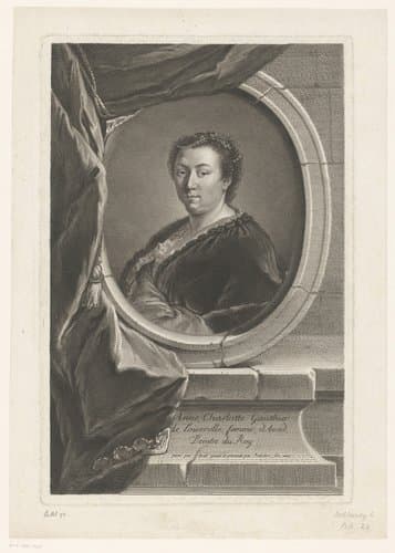 Portret van Anne Charlotte Gauthier de Loiserolle