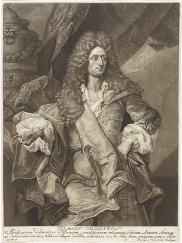 Portret van Simon Schijnvoet by Pieter Schenk (I)