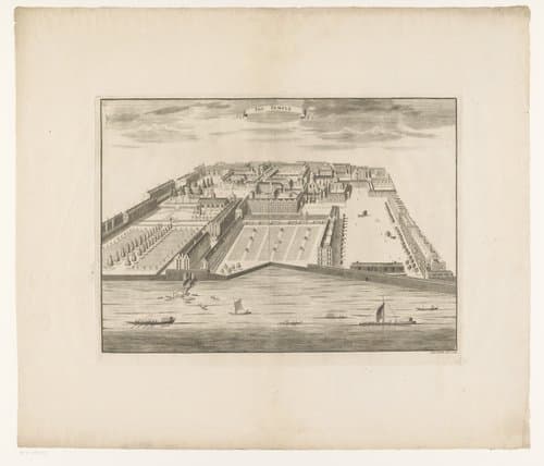 Gezichten op gebouwen in Londen by Sutton Nicholls
