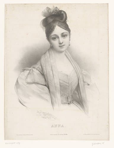 A van Anna by Henri Grévedon