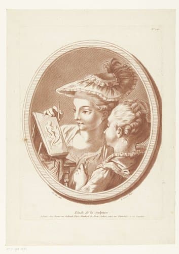 Etude de la Sculpture by Louis Marin Bonnet