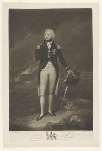 Portret van Horatio Nelson