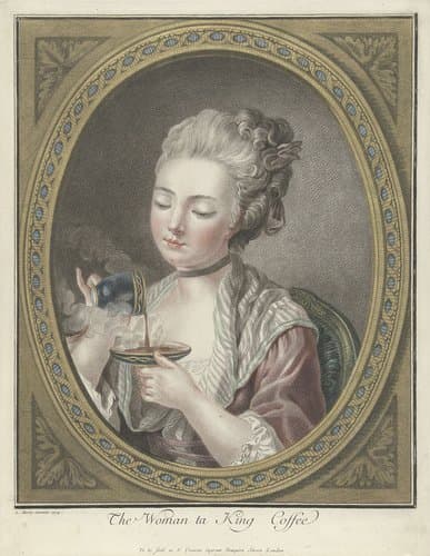 The Woman ta King Coffee by Louis Marin Bonnet