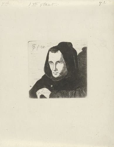 Buste van een monnik by Cornelis van der Griendt