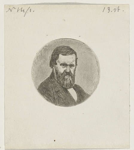 Portret van Cornelis Ouboter van der Grient