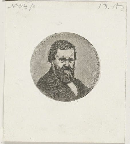 Portret van Cornelis Ouboter van der Grient