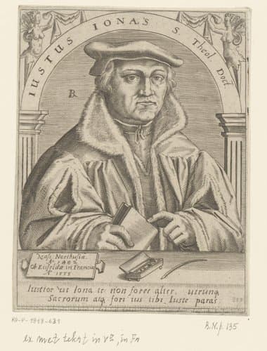 Justus Jonas S. Theol. Doct. by Robert Boissard