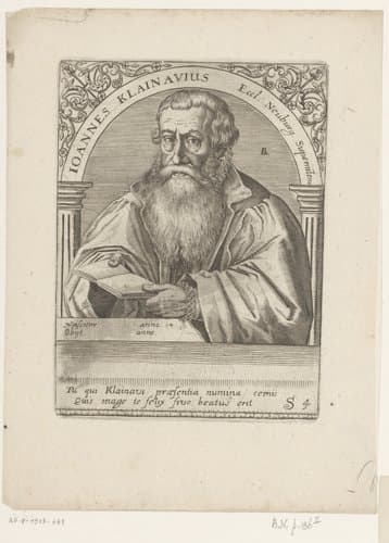 Joannes Klainavius Eccl. Neuburg. Superniteno by Robert Boissard