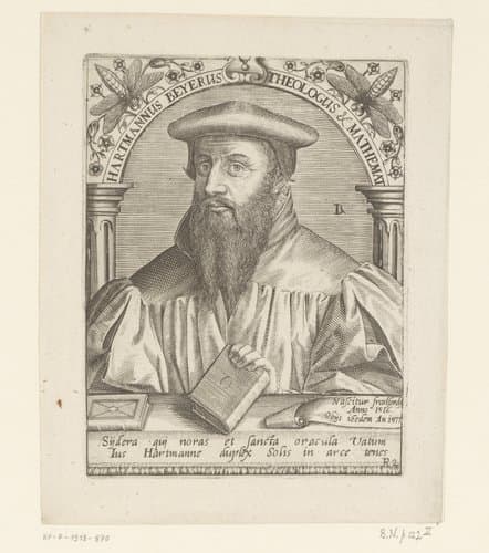 Hartmannus Beyerus theologus & mathemat by Robert Boissard