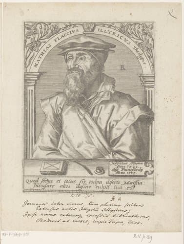 Mathias Flaccius illyricus Theologns.
